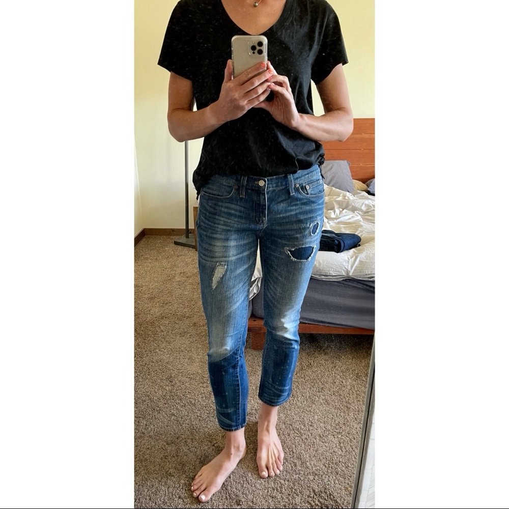 Madewell destroyed boyjeans - size 30